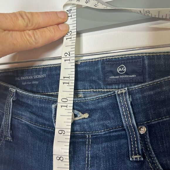 AG Adriano Goldschmeid The Farrah High Rise Skinny Jeans - Picture 7 of 8